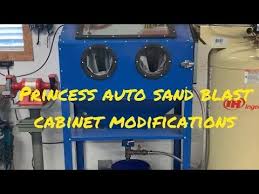 sand blasting cabinet from princess