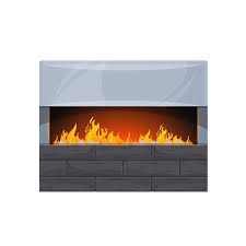 Modern Interior Artificial Fireplace
