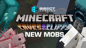 Some of these changes range from a new ore to a new way not only is the warden the first blind minecraft mob, but he is also one of the tallest mobs in the game being over three blocks tall, which makes him. Minecraft 1 17 Caves Cliffs Mobs Bisecthosting Blog