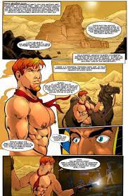 Page 12 | Patrick-FillionNaked-JusticeIssue-2 | Gayfus - Gay Sex and Porn  Comics