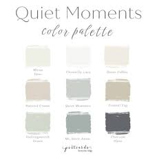 benjamin moore quiet moments paint