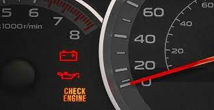 check engine light flashing then stops