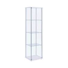 Clear Curio Cabinet