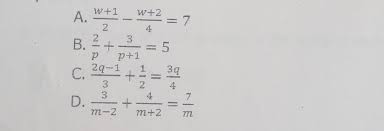 Rational Algebraic Equations