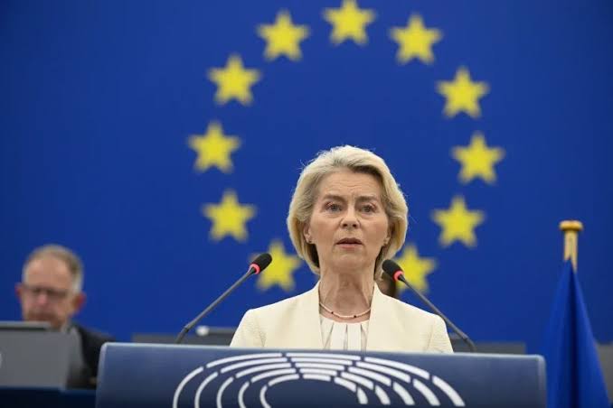 harici on X: "🇪🇺Von der Leyen, “Avrupa Güvenlik Konseyi” önerdi ⭕️Güvenlik Konseyi, İngiltere, Kanada, Norveç ve Ukrayna gibi ükeleri de kapsayacak ⭕️ Avrupa Komisyonu Başkanı, “AB'nin Durumu" konuşmasını Strazburg'da yaptı ⭕️Von der Leyen, "