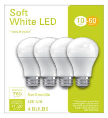 led light bulbs a19 soft white 760