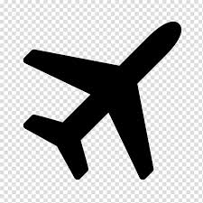 Airplane Font Awesome Plane Size Chart Transparent