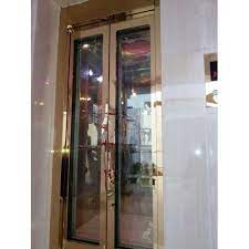 Center Opening Elevator Glass Door