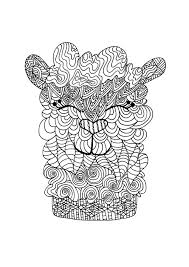 * blogging about this pritnable Animal Pdf Coloring Page For Adults Digital Doodle Coloring Pages By Artpandashop Thehungryjpeg Com