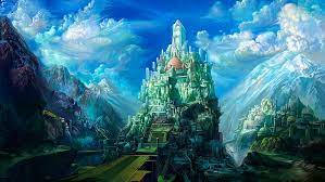 hd wallpaper magical castle fantasy