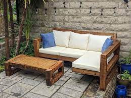 Rustic Outdoor Furniture Garden Sofa