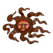 Unicef Market Sun Face Wall Sculpture