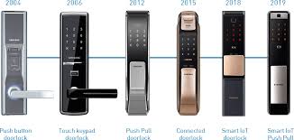 One of the primary electric entryways was imagined by a canadian fred w. Samsung Door Lock Samsung Digital Lock Product Singapore Malaysia