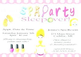 Printable Sleepover Birthday Party Invitations Tinajoathome