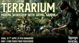 Terrarium Making Workshop @ Dehradun Social