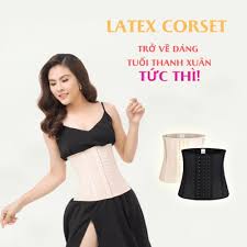 eo chuẩn Âu latex corset