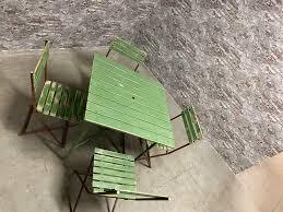 Retro Vintage Garden Table And Chairs