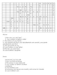 Olive Tree Genealogy Blog Genealogy Crossword Puzzles And Games