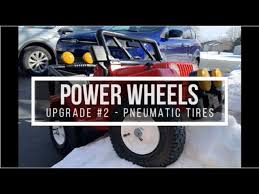 peg perego and power wheels traction