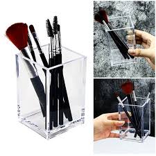 make up organizer plastic makeup brush