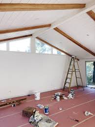 how to de orange wood beams the