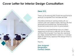 interior design consultation proposal