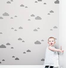 38pcs set cloud wall sticker kids room
