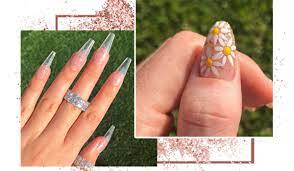 shimmer nail art ideas to rock in