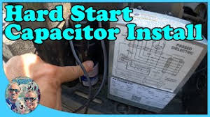 rv ac hard start capacitor install