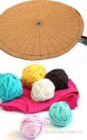 boho t shirt rag rug with easy diy loom