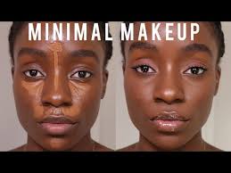 minimal makeup tutorial minimal