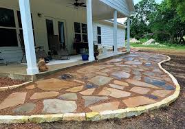 Flagstone Patio With Decomposed Granite