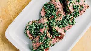 Beef with chimichurri is a basic cooked steak topped with an amazingly fresh blend of herbs accentuated with a lime juice kick. How To Make Beef Tenderloin With Chimichurri From El Che Bar Youtube
