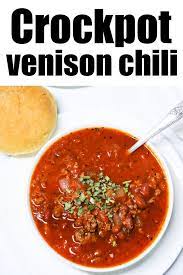 best crockpot venison chili recipe