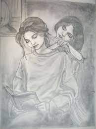 This brother and sister drawing was completed quite a few years ago now but is still a great example of a family portrait which is a staple in every home.i undertake brother and sister drawings for birthday gifts, christmas gifts and anniversary gifts. Buy Sisters Painting At Lowest Price By Minakshi Goyal