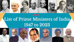 prime ministers of india list from 1947