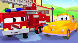 Xe cứu hỏa - Tom chiếc xe tải kéo - YouTube