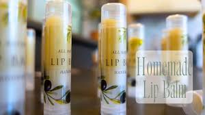 how to make all natural lip balm with
