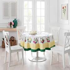 Boch French Garden Round Tablecloth