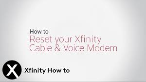 how to restart your xfinity gateway