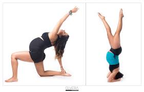 yoga inspired pregnancy portraits