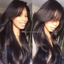 Stock full lace human hair wig wavy. Short Brazilian Lace Front Wigs For Black Women Side Bangs Natural Straight Long Human Hair Wigs Glueless Full Lace Wig With Baby Hair 100 Virgin Brazilian Hair Full Lace Hair Wigs From