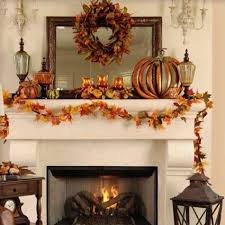 Thanksgiving Mantel Decor Fall Mantle