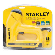 stanley electric stapler and brad nail
