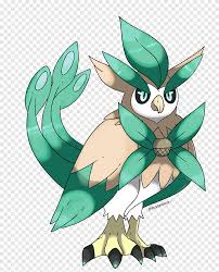 Pokémon Sun and Moon Rowlet Evolution, Project Moonlight Feat R The Czar,  leaf, vertebrate png