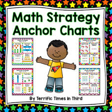 Math Strategy Anchor Charts By Terrific Times In Third Tpt