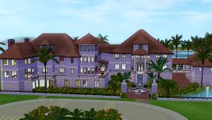 mod the sims celebrity mansion no cc