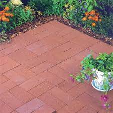 Mutual Materials 8 In X 4 In X 2 25 In Brick Red Clay Paver 240 Pieces 53 Sq Ft Pallet