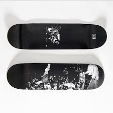 Yesterday came word that skateboarder tony hawk was getting in on a wicked promotion, selling off custom skateboards each infused with some of his blood in the paint on the skateboard deck. Girl Photos By Spike Nirvana Decks At Embassy