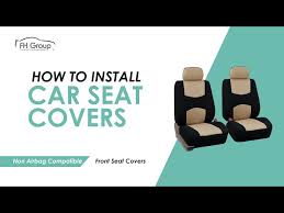 Non Airbag Compatible Car Seat Covers